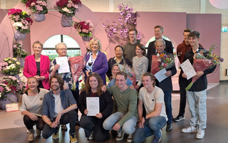 Groepsfoto vrijwilligersprijzen 2025
