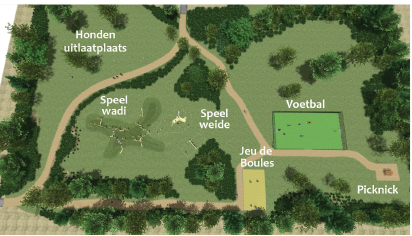 Herinrichting Veldhuyzen van Zantenpark Herinrichting Veldhuyzen van Zantenpark